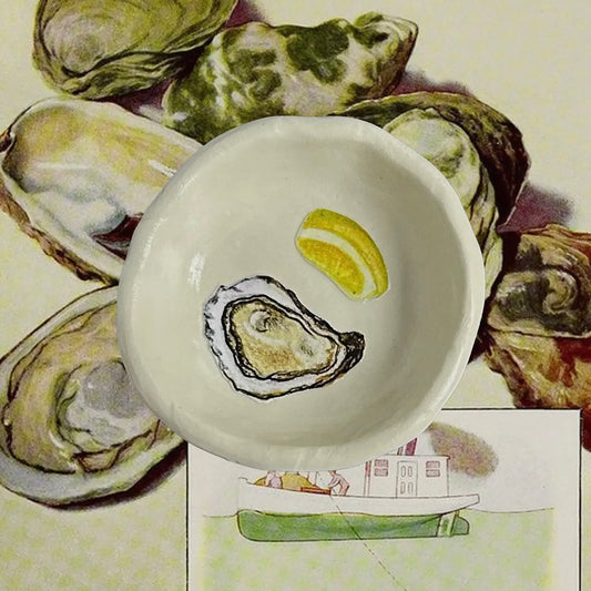Oysters & Lemon Dish