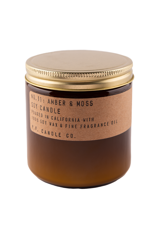 NO. 11 Amber and Moss Soy Candle