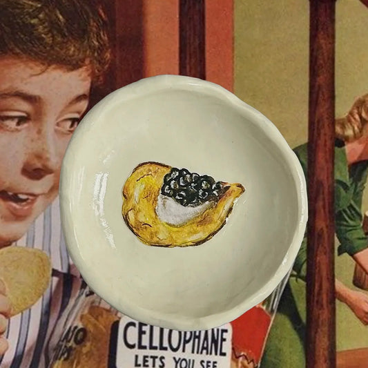 Potato Chip & Caviar Dish