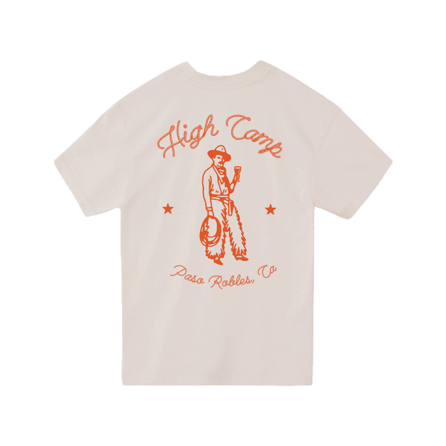 Orange Cowboy Tee