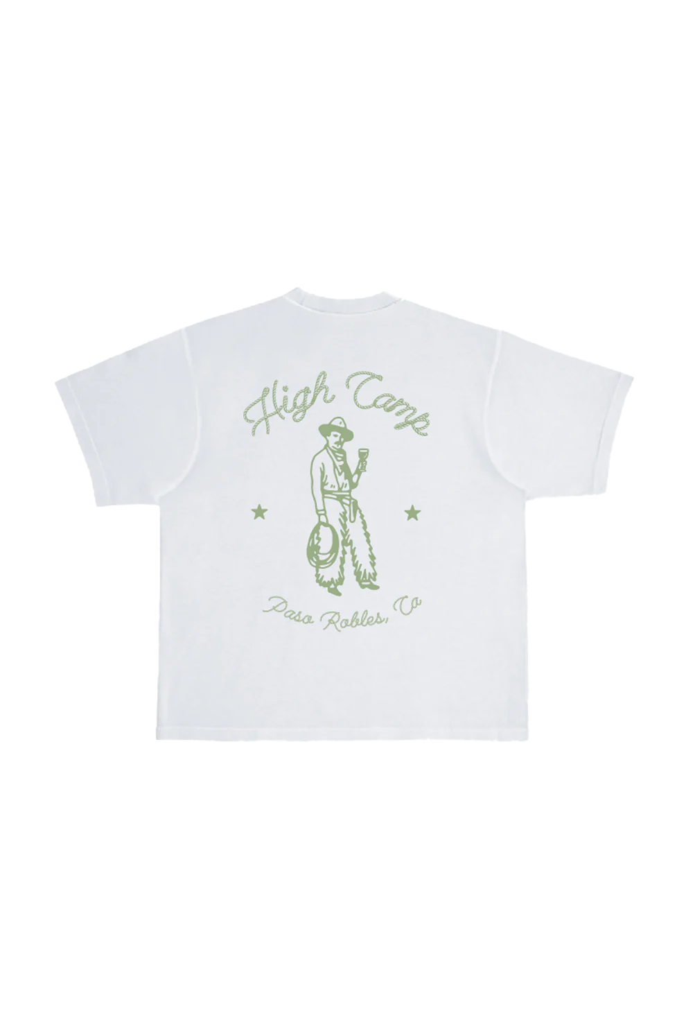 White Cowboy Tee