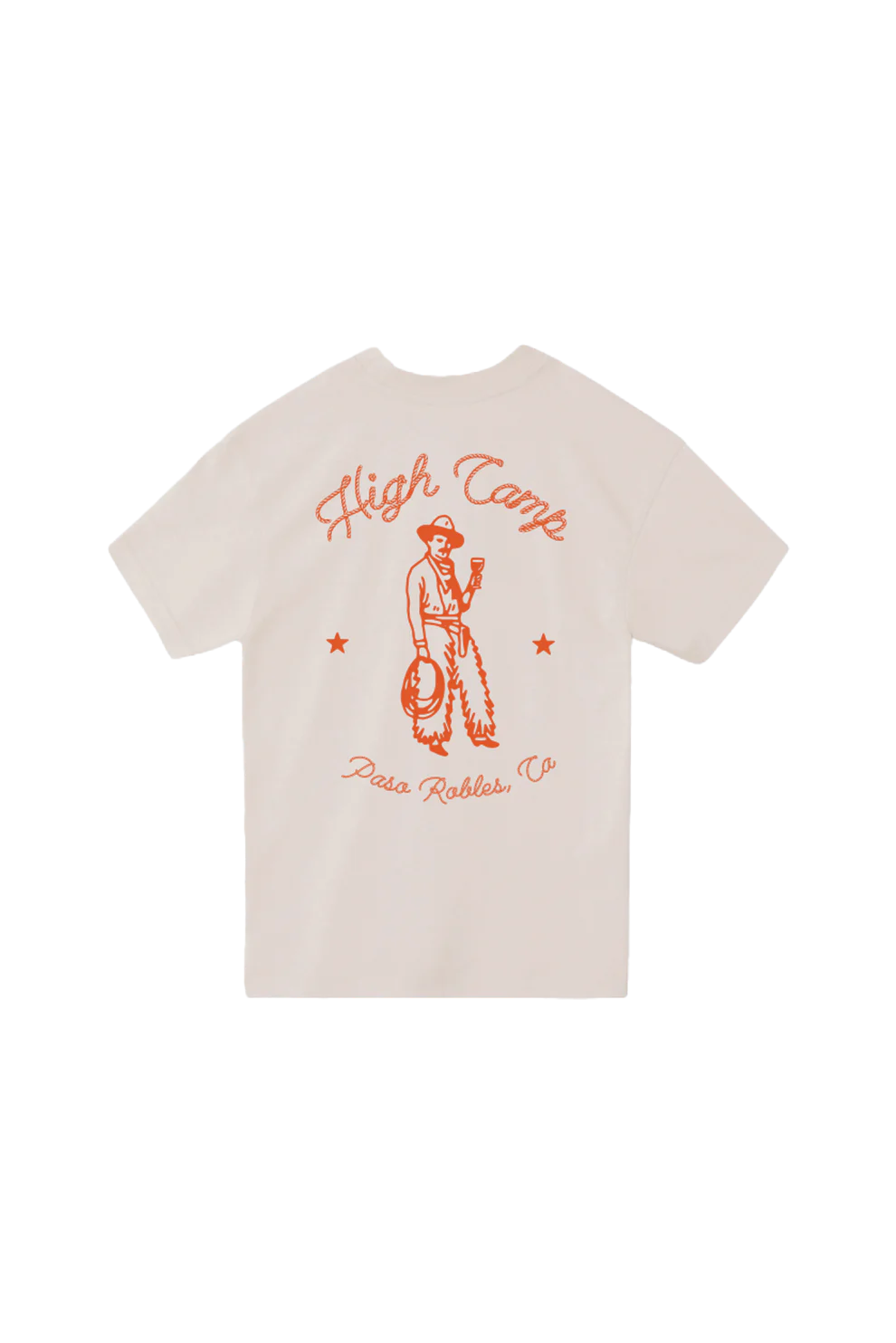 Orange Cowboy Tee