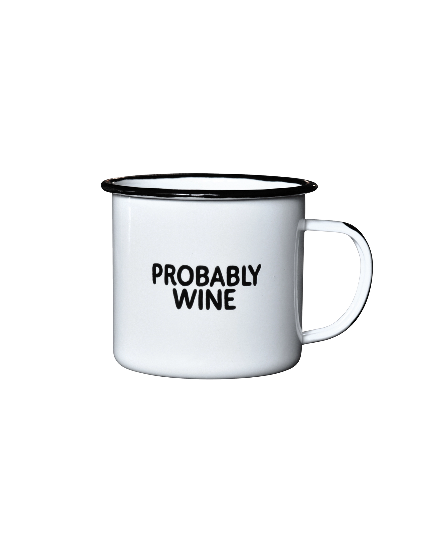 'Probably Wine' Tin Mug